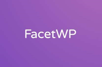 FACETWP – ADVANCED FILTERING PLUGIN FOR WORDPRESS
